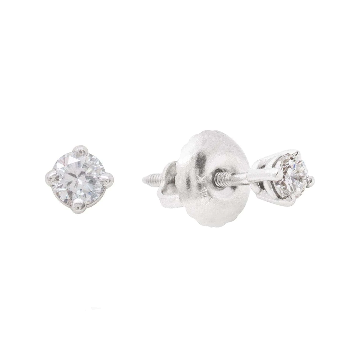 Boucles d'oreilles Classiques en or 14K et diamants Boucles D'oreilles Classiques En Or 14K Et Diamants -Mathieu Blan Chard Soldes 1 75mm total de 10 points argent boucles d oreilles classiques en or 14k et diamants 36492414877944
