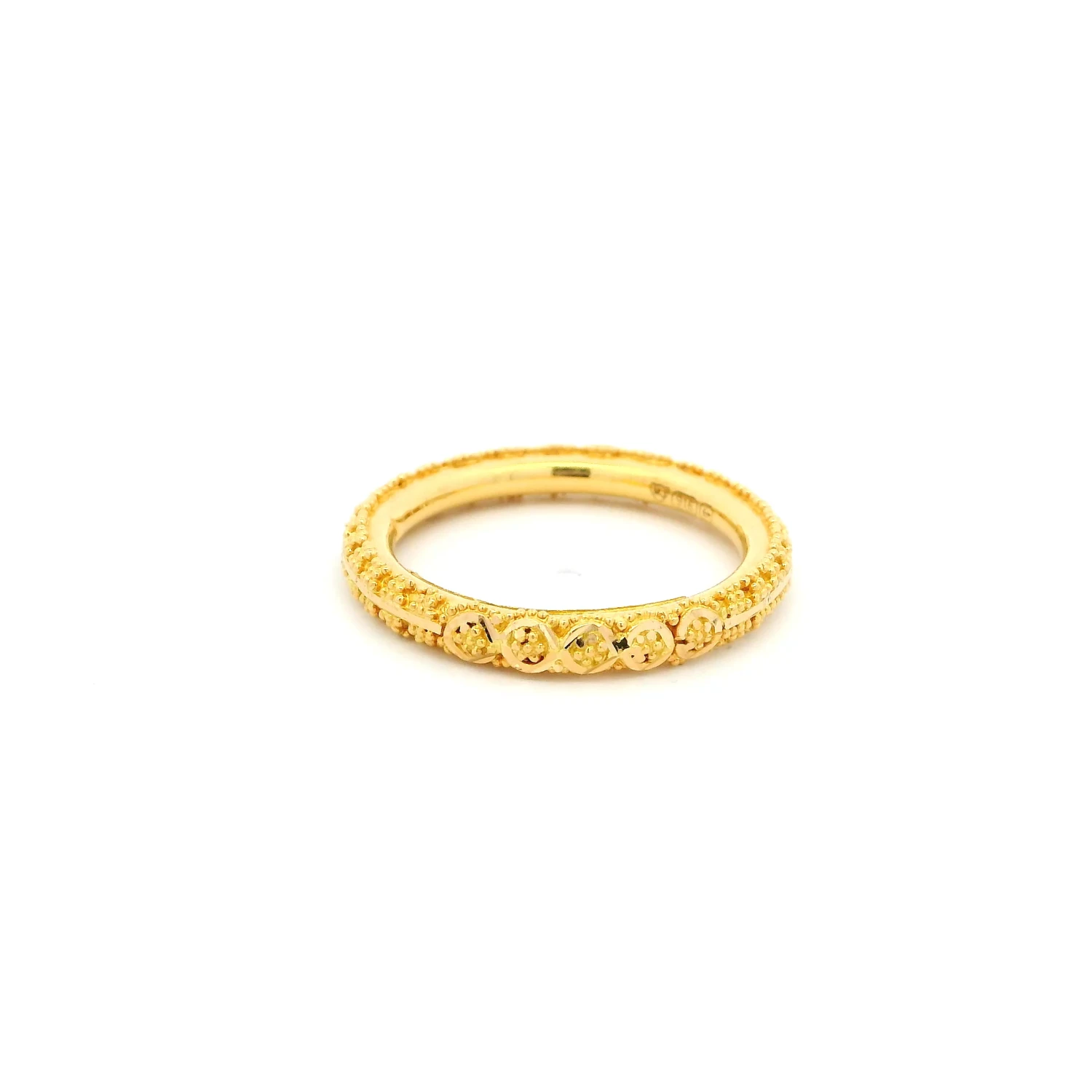22ct Yellow Gold Filigree Design Ring with Comfort Fit Finish | Size O 22ct Yellow Gold Filigree Design Ring With Comfort Fit Finish | Size O -Mathieu Blan Chard Soldes 1727451247583 d38a30128a1da4bf794d 0192341d999e799dbae38c8cb121734foriginal