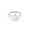 Platinum Laboratory-Grown Six Claw Setting Solitaire Diamond Engagement Ring