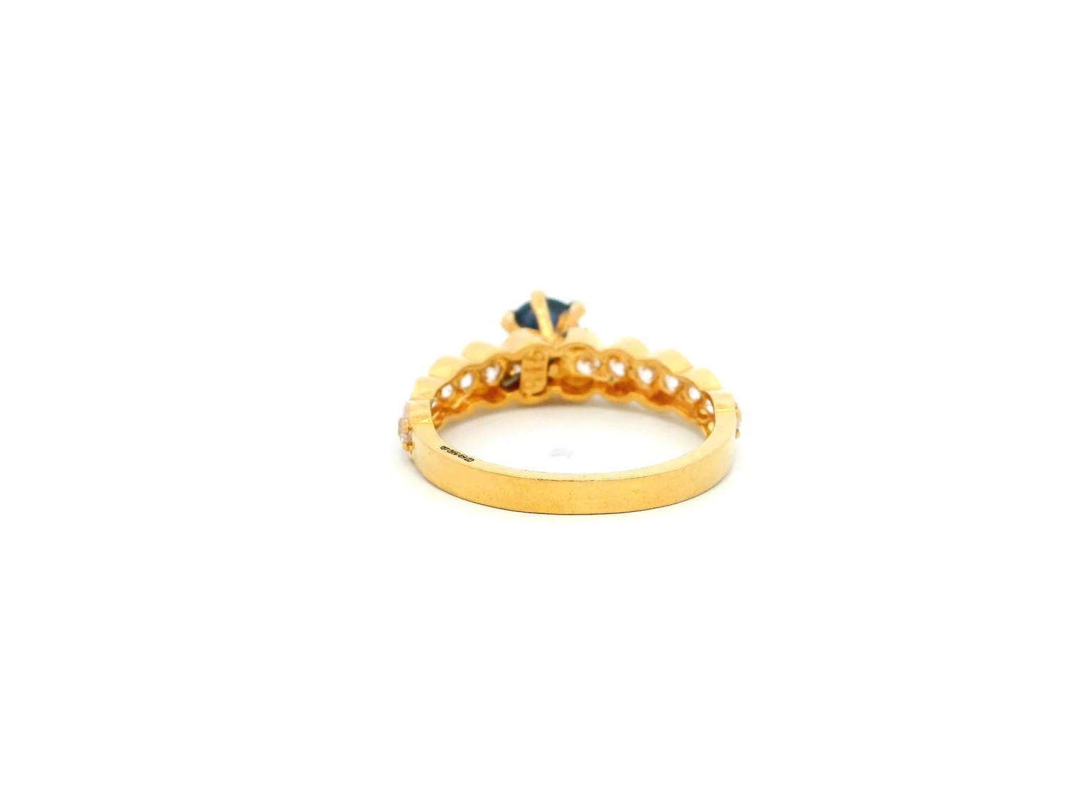22ct Gold Ladies Ring with Blue and White Cubic Zirconia Stones – Elegant & Glamorous Jewellery | Size J½ 22ct Gold Ladies Ring With Blue And White Cubic Zirconia Stones – Elegant & Glamorous Jewellery | Size J½ -Mathieu Blan Chard Soldes 1729162089832 77482f5d2aeda0216d2f 01929a17170e7bbd841a35b30062a66aoriginal