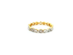 22ct Gold Eternity Ring With Cubic Zirconia – Elegant & Timeless Jewellery | Size M -Mathieu Blan Chard Soldes 1729162948833 4e65778bbd8e0e0a0fd9 01929a242dcc7bbd841ba3a91d7f10b3original