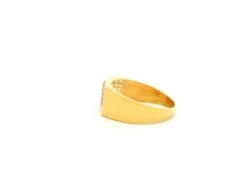 1 Men's 22ct Yellow Gold Ring With Cubic Zirconia Stones – Stylish & Durable Luxury Jewellery | Size R -Mathieu Blan Chard Soldes 1739032852274 2e18ce8aae1b08f4dc9e 0194e66f65f67ddea1152c8eaec74179original