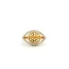 1 22ct Yellow Gold Ring With Cubic Zirconia – Classic & Sparkling Jewellery | Size M½