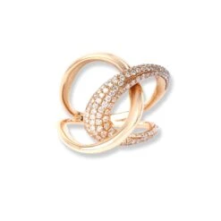 18ct Rose Gold Diamond Dress Ring AR39039-3018 2 18ct Rose Gold Diamond Dress Ring AR39039-3018 -Mathieu Blan Chard Soldes 18ct rose gold diamond dress ring 3