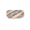 18ct Rose Gold Diamond Dress Ring ZHF03292