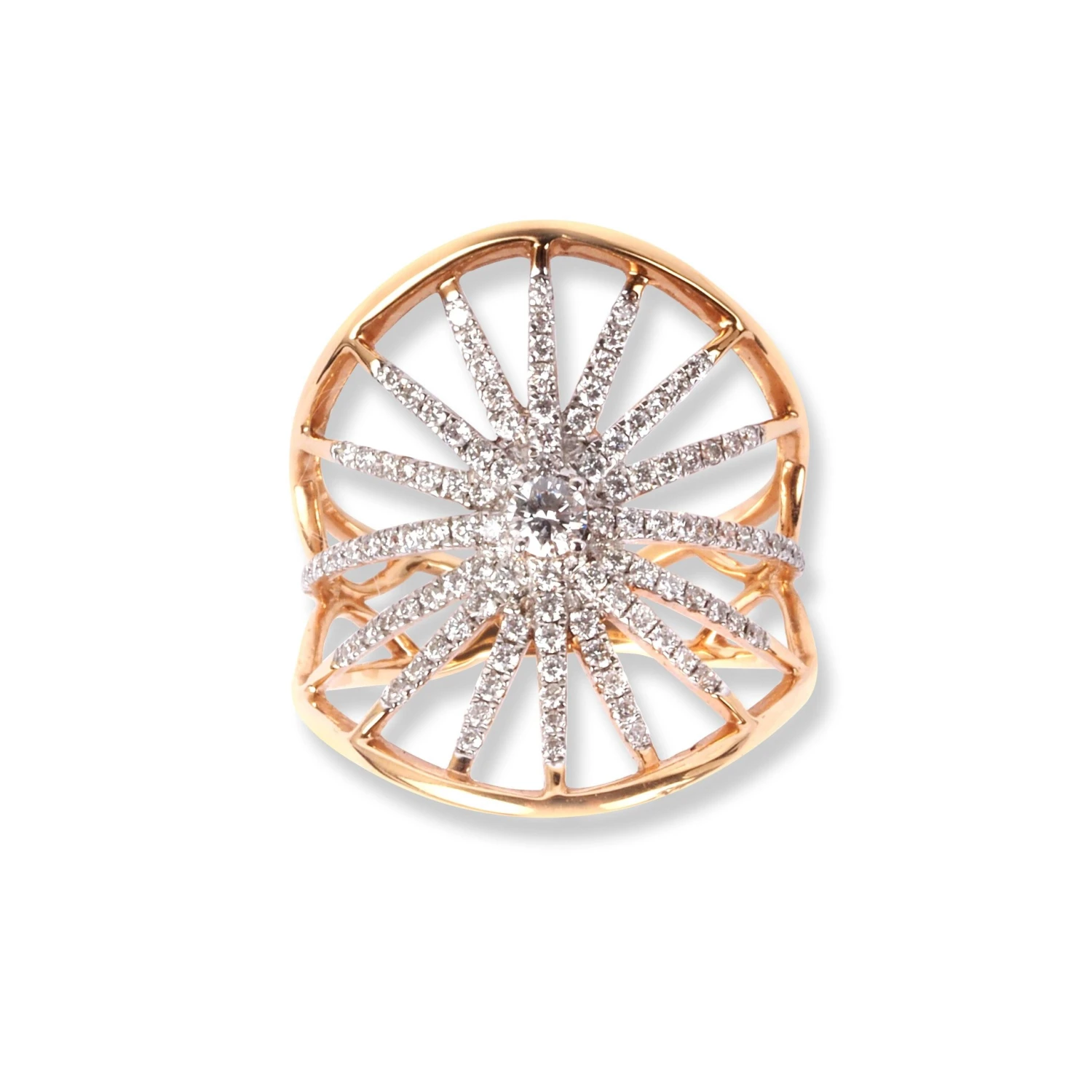 18ct Rose Gold Diamond Dress Ring SB00014RAR 18ct Rose Gold Diamond Dress Ring SB00014RAR -Mathieu Blan Chard Soldes 18ct rose gold diamond dress ring 7 scaled