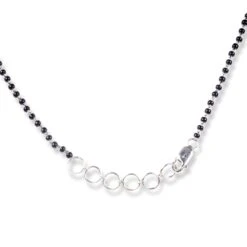 18ct White Gold Adjustable Mangal Sutra With Cubic Zirconia & Lobster Clasp MS-4435 2 18ct White Gold Adjustable Mangal Sutra With Cubic Zirconia & Lobster Clasp MS-4435 -Mathieu Blan Chard Soldes 18ct white gold adjustable mangal sutra with cubic zirconia lobster clasp 6