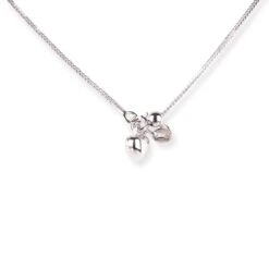 18ct White Gold With Diamond And Emerald Pendant Suite -Mathieu Blan Chard Soldes 18ct white gold diamond and emerald pendant suite C 7048 MCS7695 MCS7696 2