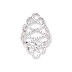 18ct White Gold Diamond Dress Ring MCS2333
