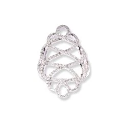 18ct White Gold Diamond Dress Ring MCS2333 -Mathieu Blan Chard Soldes 18ct white gold diamond dress ring 6