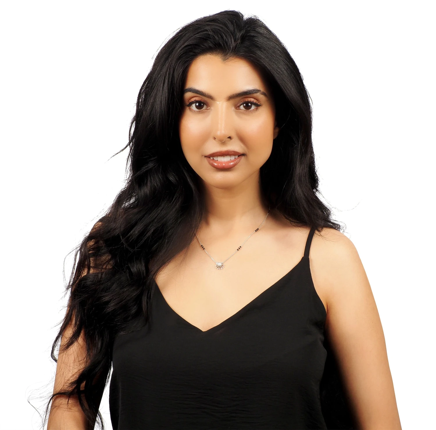 18ct White Gold Diamond Mangal Sutra with Ring Clasp 18ct White Gold Diamond Mangal Sutra With Ring Clasp -Mathieu Blan Chard Soldes 18ct white gold diamond mangal sutra with bolt ring clasp model MCS7701 scaled