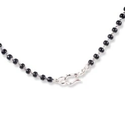 18ct White Gold Diamond Mangal Sutra With Hook Clasp MCS3085 2 18ct White Gold Diamond Mangal Sutra With Hook Clasp MCS3085 -Mathieu Blan Chard Soldes 18ct white gold diamond mangal sutra with hook clasp 22