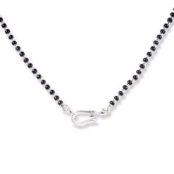 18ct White Gold Diamond Mangal Sutra With Hook Clasp MCS2141 2 18ct White Gold Diamond Mangal Sutra With Hook Clasp MCS2141 -Mathieu Blan Chard Soldes 18ct white gold diamond mangal sutra with hook clasp 9