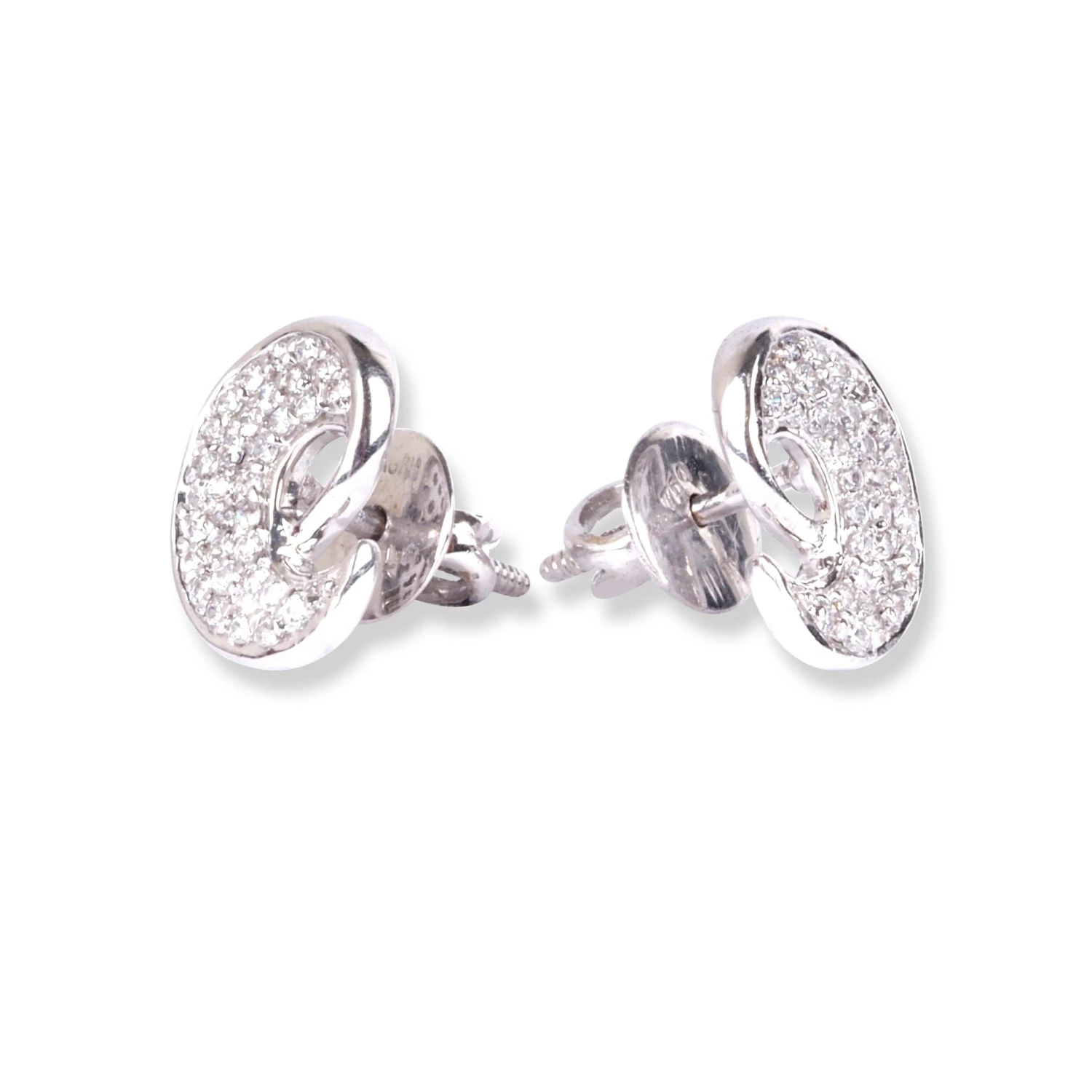 18ct White Gold Set with Cubic Zirconia Stones (Pendant + Chain + Stud Earrings) 18ct White Gold Set With Cubic Zirconia Stones (Pendant + Chain + Stud Earrings) -Mathieu Blan Chard Soldes 18ct white gold set with cubic zirconia stones pendant chain stud earrings 4 scaled