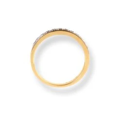 18ct Yellow Gold Diamond Half-Eternity Band LR-6676 3 18ct Yellow Gold Diamond Half-Eternity Band LR-6676 -Mathieu Blan Chard Soldes 18ct yellow gold diamond half eternity band