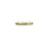 18ct Yellow Gold Emerald Half-Eternity Band LR-6677