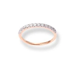 18ct Rose Gold Wedding Band With Diamond - MCS5510 2 18ct Rose Gold Wedding Band With Diamond - MCS5510 -Mathieu Blan Chard Soldes 18ctRoseGoldWeddingBandWithDiamond MCS5510 2