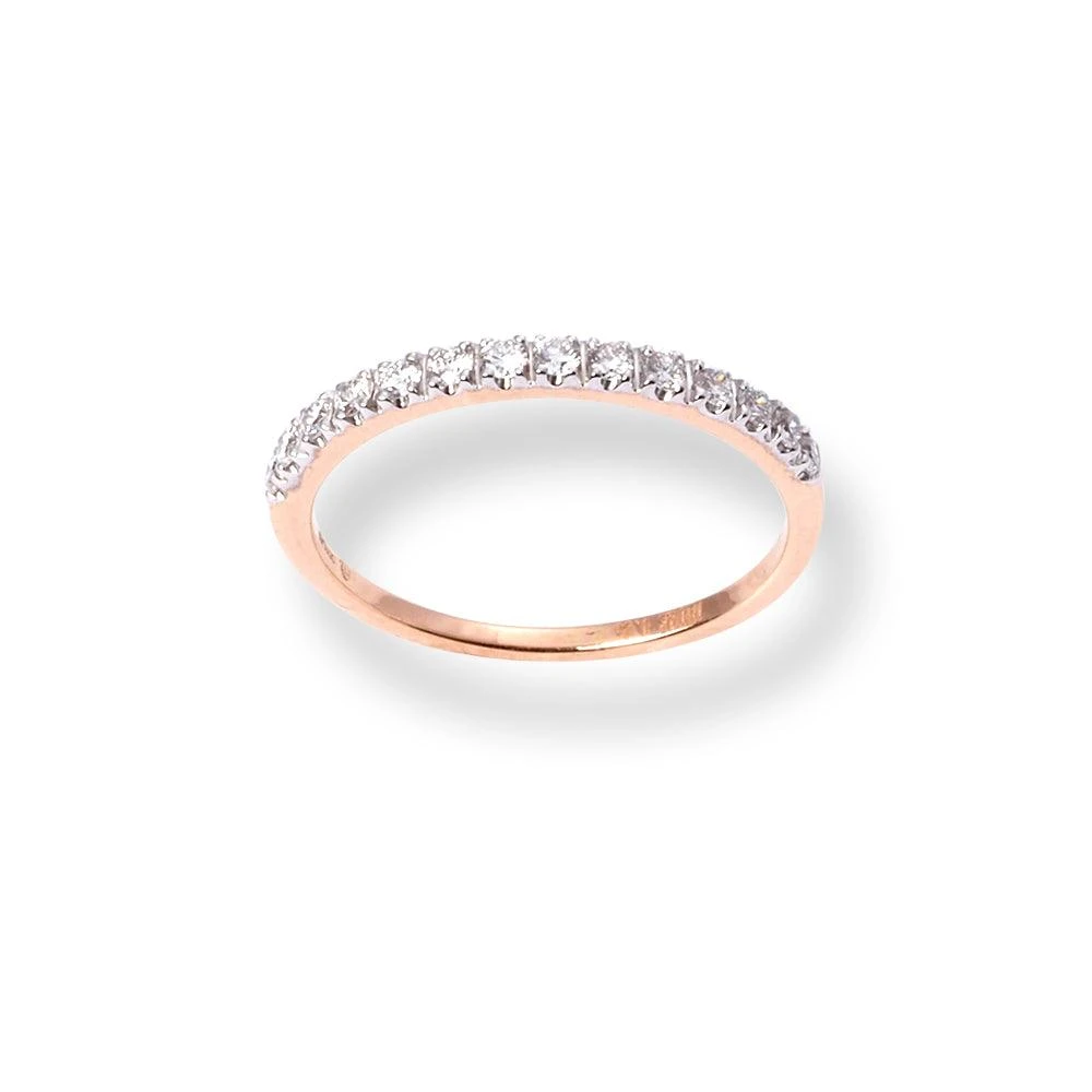 18ct Rose Gold Wedding Band With Diamond - MCS5510 18ct Rose Gold Wedding Band With Diamond - MCS5510 -Mathieu Blan Chard Soldes 18ctRoseGoldWeddingBandWithDiamond MCS5510 2