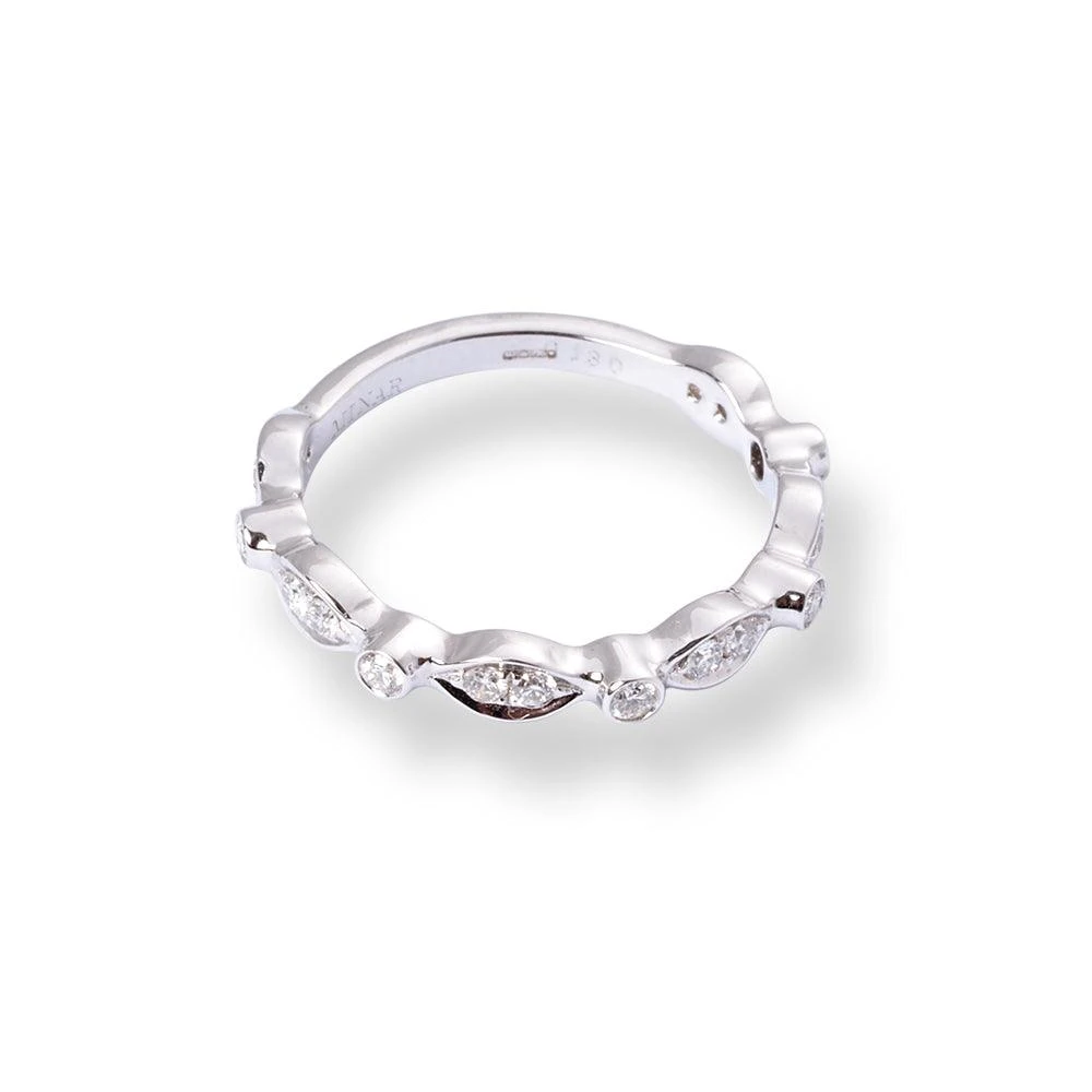 18ct White Gold Diamond Rub-over Set Eternity Ring - MCS3109 18ct White Gold Diamond Rub-over Set Eternity Ring - MCS3109 -Mathieu Blan Chard Soldes 18ctWhiteGoldDiamondEternityRing MCS3109 1