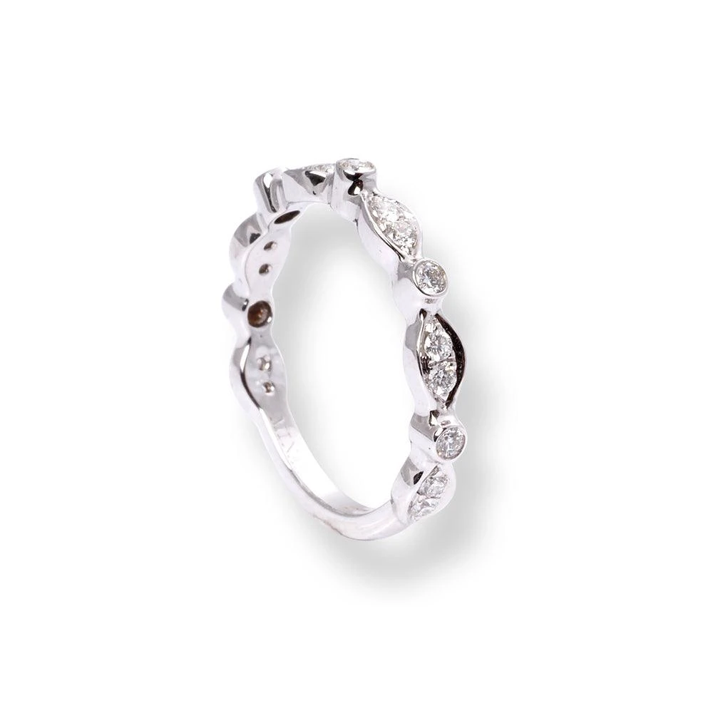 18ct White Gold Diamond Rub-over Set Eternity Ring - MCS3109 18ct White Gold Diamond Rub-over Set Eternity Ring - MCS3109 -Mathieu Blan Chard Soldes 18ctWhiteGoldDiamondEternityRing MCS3109 4