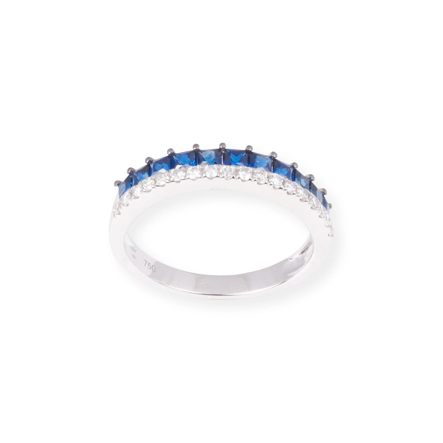 18ct White Gold Diamond & Blue Sapphire Band Ring LR-7033 18ct White Gold Diamond & Blue Sapphire Band Ring LR-7033 -Mathieu Blan Chard Soldes 18ctWhiteGoldDiamond BlueSapphireBandRingLR 7033 2 scaled