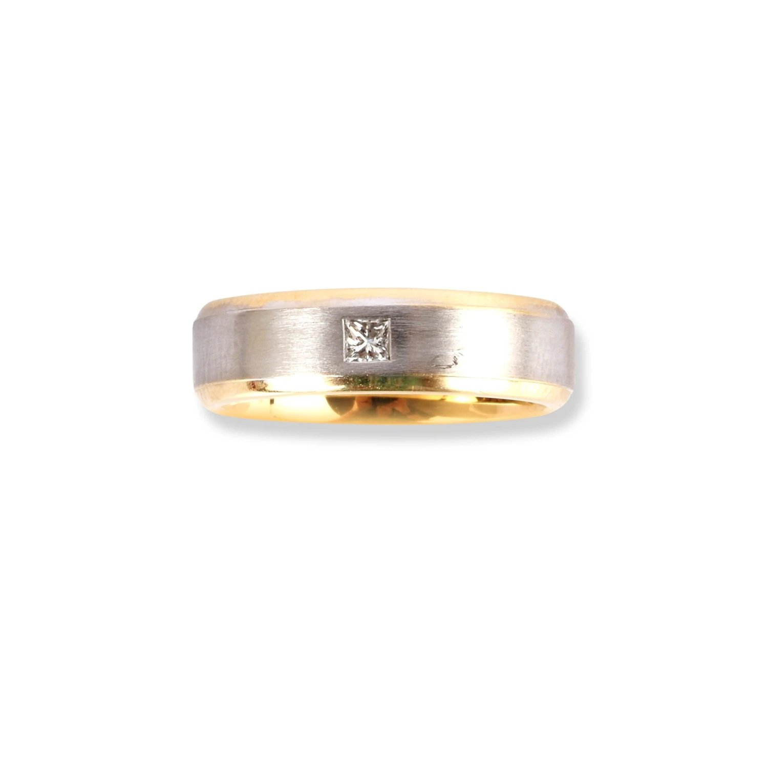 18ct White & Yellow Gold Wedding Band With Satin Finish & Polished Grooved Edges LR-6657 18ct White & Yellow Gold Wedding Band With Satin Finish & Polished Grooved Edges LR-6657 -Mathieu Blan Chard Soldes 18ctWhite YellowGoldWeddingBandWithSatinFinish PolishedGroovedEdgesLR 6657 3 scaled