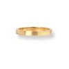 18ct Yellow Gold Flat Band LR-6649