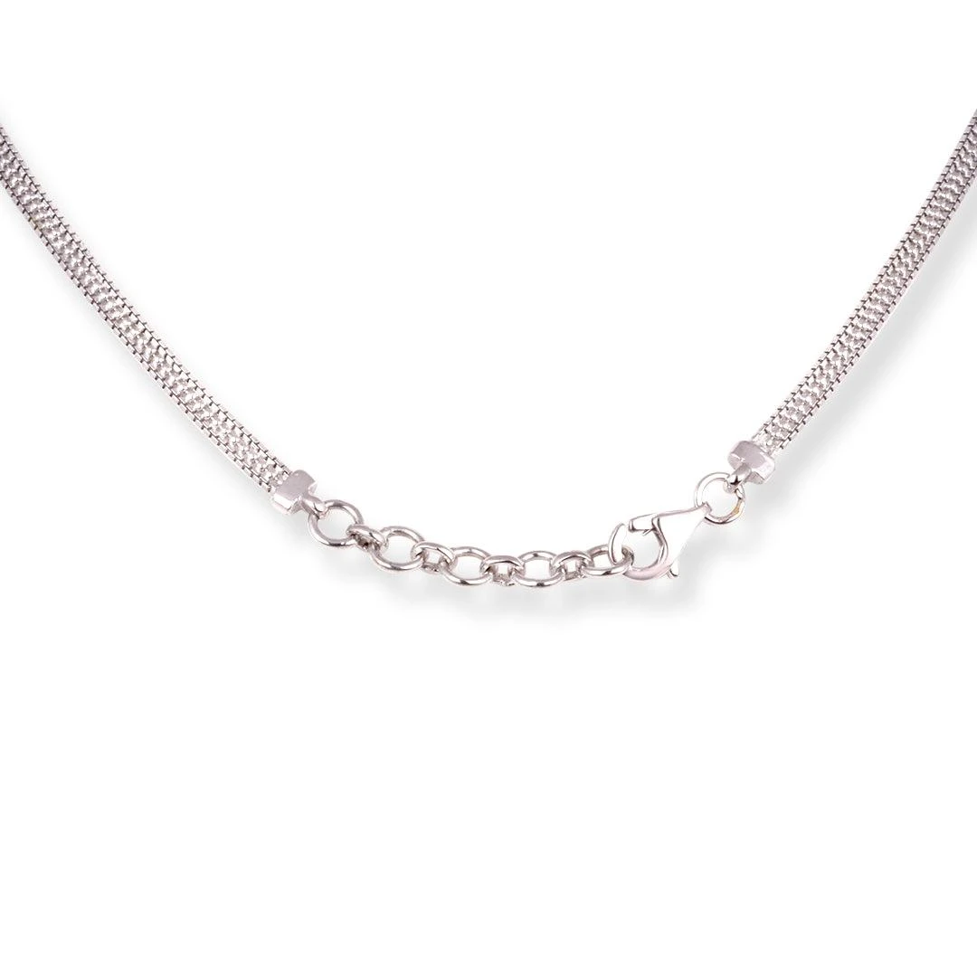 18ct White Gold Necklace & Earrings Set with Concentric Circle Design and Cubic Zirconia Accents 18ct White Gold Necklace & Earrings Set With Concentric Circle Design And Cubic Zirconia Accents -Mathieu Blan Chard Soldes 18ct White Gold Necklace Earrings Set with Concentric Circle Design and Cubic Zirconia Accents 3