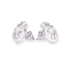 18ct White Gold Pendant & Earrings Set With Diamond Cluster Design – Elegant Women’s Jewellery 3 18ct White Gold Pendant & Earrings Set With Diamond Cluster Design – Elegant Women’s Jewellery -Mathieu Blan Chard Soldes 18ct White Gold Pendant Earrings Set with Diamond Cluster Design Elegant Women s Jewellery 3