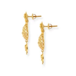 22ct Gold Filigree Necklace & Earrings Set – Traditional Bridal Jewellery 5 22ct Gold Filigree Necklace & Earrings Set – Traditional Bridal Jewellery -Mathieu Blan Chard Soldes 22ct gold filigree necklace and earrings set N 8725 E 8725 6