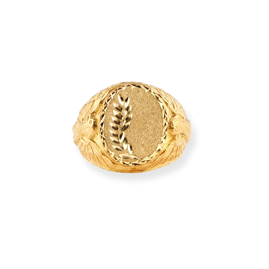 22ct Gold Gents Signet Ring GR-7896 22ct Gold Gents Signet Ring GR-7896 -Mathieu Blan Chard Soldes 22ct gold gents signet ring GR 7896