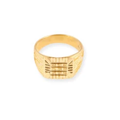 22ct Gold Gents Signet Ring GR-7898 2 22ct Gold Gents Signet Ring GR-7898 -Mathieu Blan Chard Soldes 22ct gold gents signet ring GR 7898 3