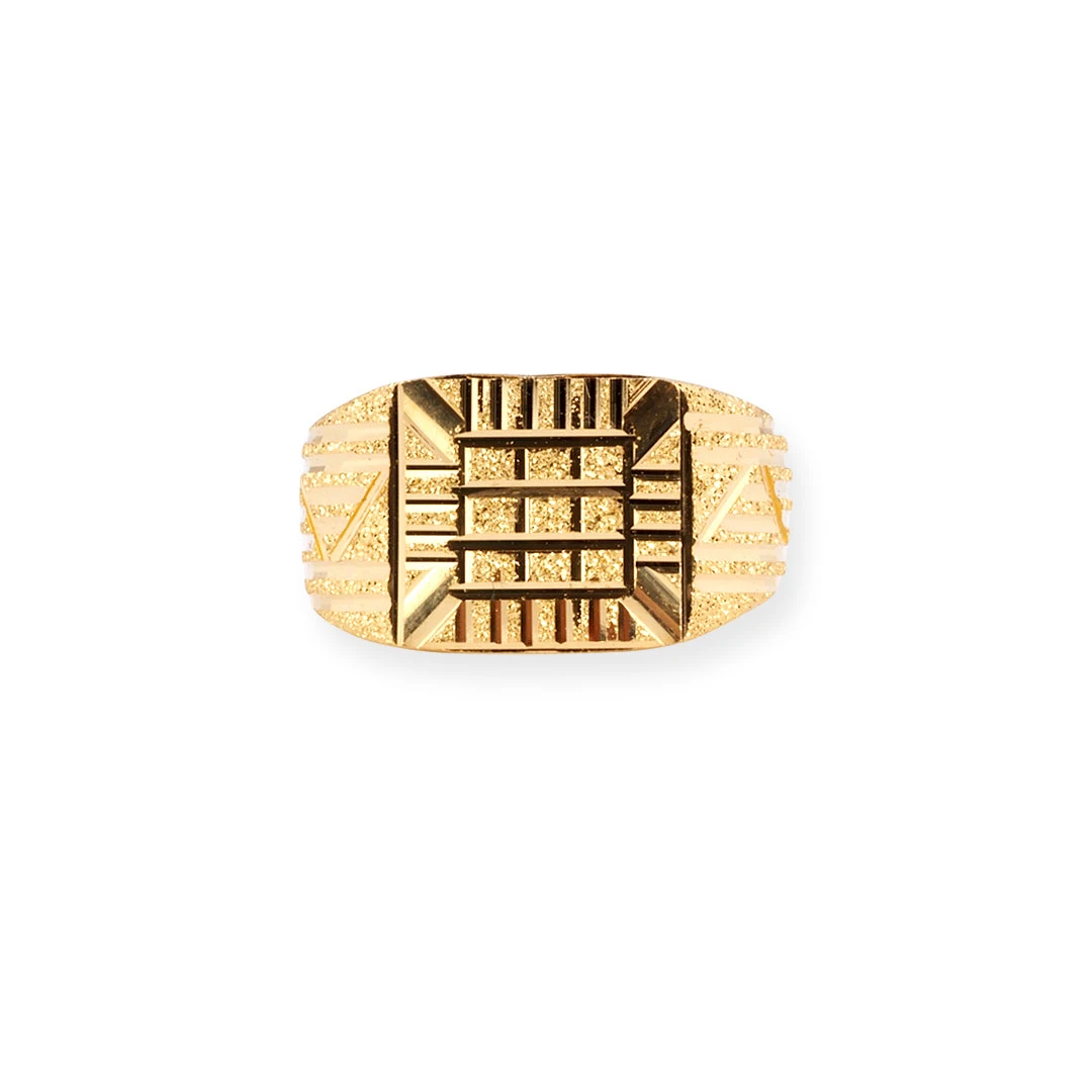 22ct Gold Gents Signet Ring GR-7898 22ct Gold Gents Signet Ring GR-7898 -Mathieu Blan Chard Soldes 22ct gold gents signet ring GR 7898