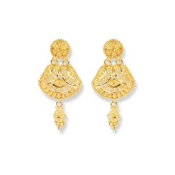 22ct Gold Set With Filigree Work N-7901 -Mathieu Blan Chard Soldes 22ct gold set with filigree work 6 2