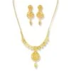 22ct Gold Set With Filigree Work N-7909