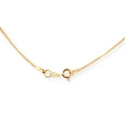 22ct Yellow Gold Necklace And Earrings Set With Green Cubic Zirconia Stones – Square Pendant Jewellery Suite -Mathieu Blan Chard Soldes 22ct gold set with green and cubic zirconia stones pendant chain earrings pe 8004 6