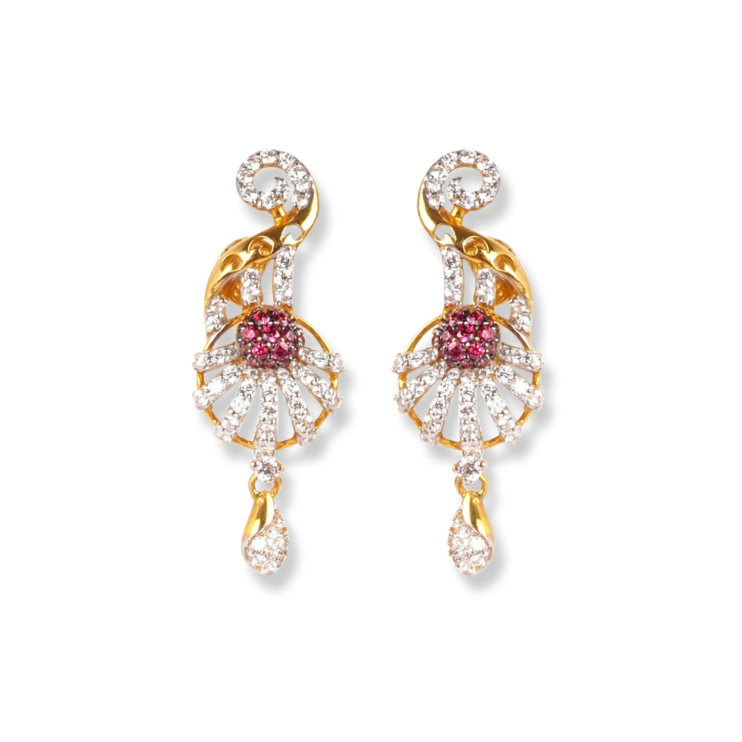 22ct Gold Cubic Zirconia Necklace N-4960 22ct Gold Cubic Zirconia Necklace N-4960 -Mathieu Blan Chard Soldes 22ctGoldCubicZirconiaNecklaceN 4960 5 scaled