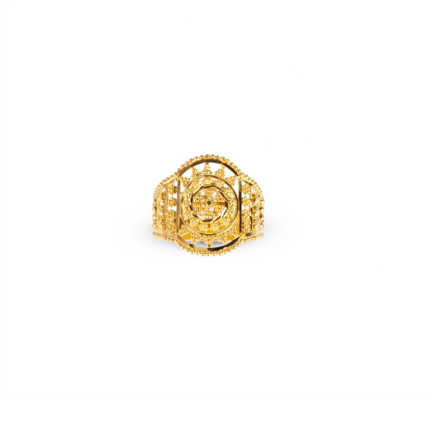 22ct Gold Filigree Ring (4.0g) LR-6637 22ct Gold Filigree Ring (4.0g) LR-6637 -Mathieu Blan Chard Soldes 22ctGoldFiligreeRing 4.0g LR 6637 1 scaled
