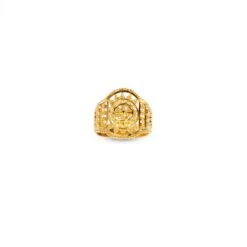 22ct Gold Filigree Ring (4.0g) LR-6637 3 22ct Gold Filigree Ring (4.0g) LR-6637 -Mathieu Blan Chard Soldes 22ctGoldFiligreeRing 4.0g LR 6637 2
