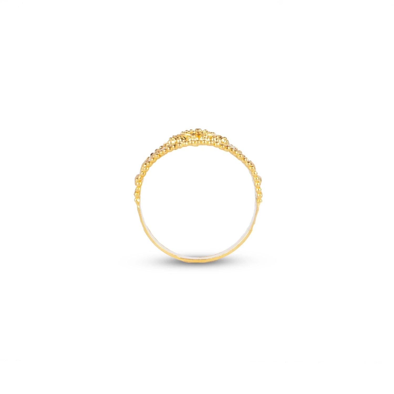 22ct Gold Filigree Ring (4.0g) LR-6637 22ct Gold Filigree Ring (4.0g) LR-6637 -Mathieu Blan Chard Soldes 22ctGoldFiligreeRing 4.0g LR 6637 4 scaled