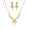 22ct Gold Set With Filigree Work N-7902