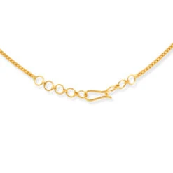 22ct Gold Choker Necklace With Filigree Beads & Matching Earrings 2 22ct Gold Choker Necklace With Filigree Beads & Matching Earrings -Mathieu Blan Chard Soldes 22ct Gold Choker Necklace with Filigree Beads Matching Earrings 2