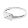 18ct White Gold Signet Ring (4.1g) GR-2466