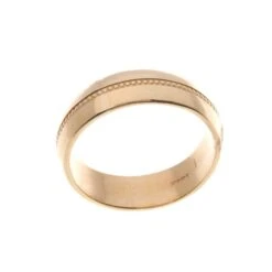 1 22ct Gold Gents Wedding Band -Mathieu Blan Chard Soldes GR 4766 D