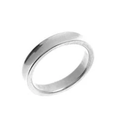 Sterling Silver Gents Wedding Band - Timeless Men’s Ring | Size T 2 Sterling Silver Gents Wedding Band - Timeless Men’s Ring | Size T -Mathieu Blan Chard Soldes GR 5820 B