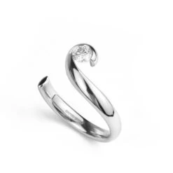 Platinum Diamond Designer Wave Ring LR-2188 PS132 2 Platinum Diamond Designer Wave Ring LR-2188 PS132 -Mathieu Blan Chard Soldes LR 2188PS132 a