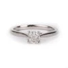 Platinum Solitaire Diamond Ring LR-2328
