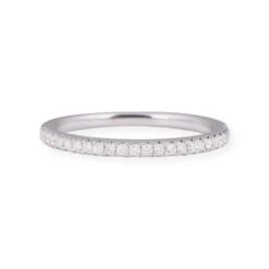 18ct White Gold Diamond Eternity Band LR-7057