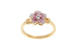 22ct Gold Flower Dress Ring (3.6g) LR-2316
