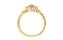 22ct Gold Flower Dress Ring (3.6g) LR-2316 -Mathieu Blan Chard Soldes MJ2316 E
